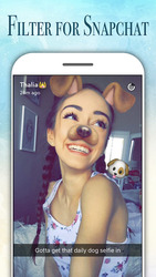 Filter for Snapchat Скриншот 1