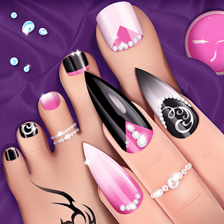 Fashion Nail Salon Game: Manicure and Pedicure App Icon