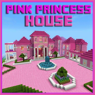Map Pink Princess House for MC Icon
