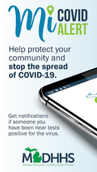 MI COVID Alert Screenshot 1