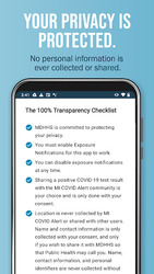 MI COVID Alert Screenshot 4