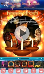 Diwali Video Maker with Music Скриншот 3