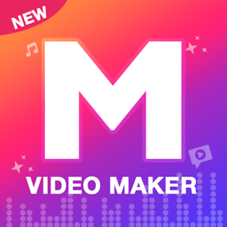 M Video Maker with music, Master in Video Editor Иконка