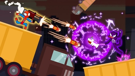 Spider Stickman Fighting 2 - Supeme Dual Скриншот 2