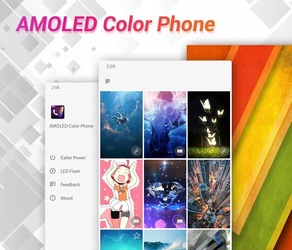 AMOLED Color Phone: Caller Themes & Live Wallpaper Скриншот 1
