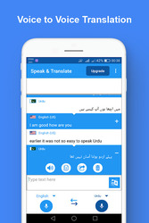 Speak and Translate Interpreter & Voice Translator Screenshot 2