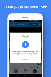 Speak and Translate Interpreter & Voice Translator Screenshot 6