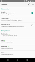 Shouter: Голосовые уведомления Скриншот 1