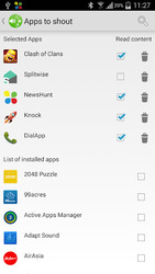 Shouter: Голосовые уведомления Скриншот 3