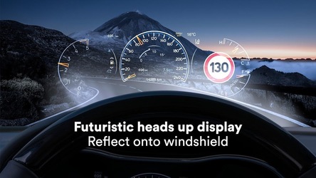 Радар: камера контроля скорости, спидометр HUD Скриншот 2