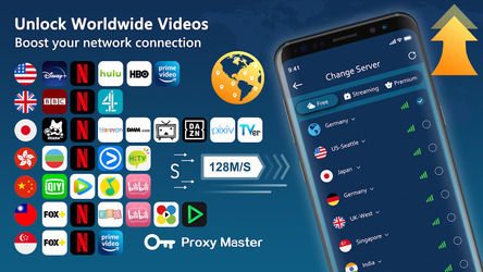 Super VPN Proxy - Proxy Master Скриншот 1