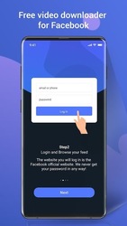 Video Downloader - Video Manager for facebook Скриншот 3