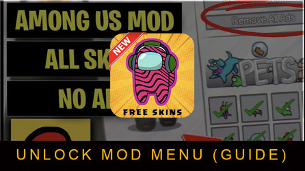 Mod for among us, Free skins menu(guide) Скриншот 1