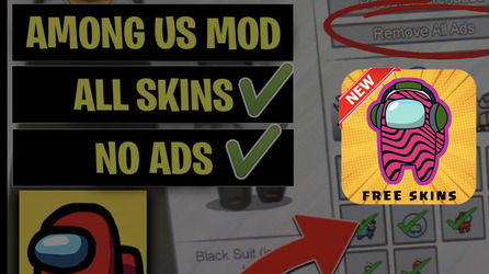 Mod for among us, Free skins menu(guide) Скриншот 2