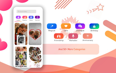 MV Video Master Video Status Maker Скриншот 1