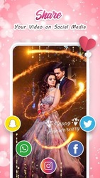 Anniversary Video Maker with Song & Music Screenshot 5