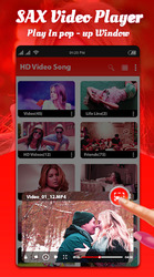 SAX Player - HD Video Player All Format & Gallery Screenshot 3