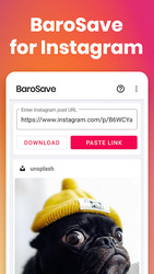 Video Downloader for Instagram: BaroSave, Repost Скриншот 1