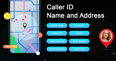Caller ID Name And Number Location Tracker Скриншот 1