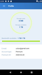 Alfafile.net File Manager Screenshot 1