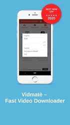Vidmatè – Fast Video Downloader Скриншот 5