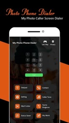 Photo Phone Dialer - My Photo Caller Screen Dialer Скриншот 2