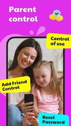 JusTalk Kids - Safe Messenger Screenshot 1