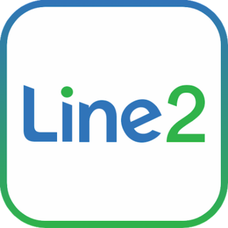 Line2 - Second Phone Number Иконка