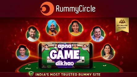 RummyCircle - Play Ultimate Rummy Game Online Free Скриншот 1