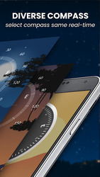 My compass free: GPS - smart compass, find the way Скриншот 2