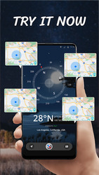 My compass free: GPS - smart compass, find the way Скриншот 6
