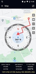 Компас на русском языке для андроид - gps компас Скриншот 3