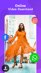 Full screen Video status Скриншот 4