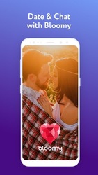 Bloomy: Dating Messenger App Screenshot 1