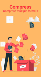 Zip file opener - Zip File Manager Скриншот 3