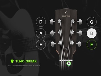 Guitar Tunio - Guitar Tuner Скриншот 1