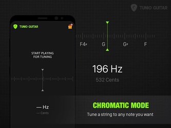 Guitar Tunio - Guitar Tuner Скриншот 2