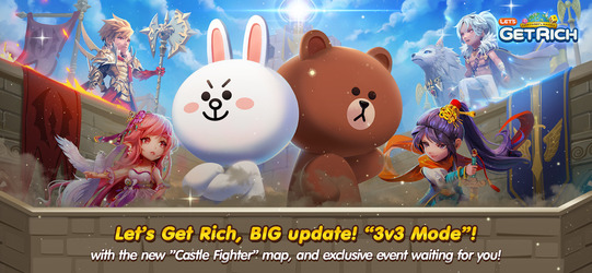 LINE Let's Get Rich Screenshot 1