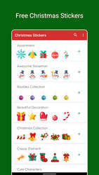 Christmas Stickers Packs Screenshot 1