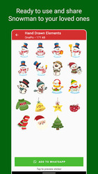 Christmas Stickers Packs Screenshot 4