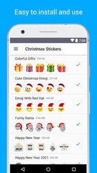 Christmas Sticker Packs - WAStickerApps Screenshot 2