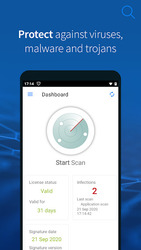 G DATA Mobile Security Light Скриншот 1