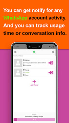 App Usage Analysis : Tracker for WhatsApp Screenshot 1
