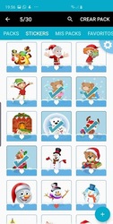 Christmas stickers for whatsapp - WAStickerApps Screenshot 2