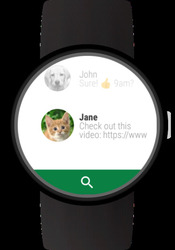 Messages for Wear OS (Android Wear) Скриншот 1