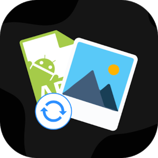 Photo recovery & Apk back up: super back up data Icon