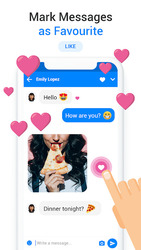 Messages Lite - Private Text Messages, Secret SMS Screenshot 7