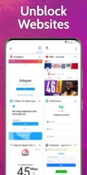 UPX: Unblock Sites VPN Browser Скриншот 3