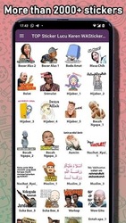 TOP Sticker Lucu Keren WAStickerApps for WhatsApp Screenshot 4