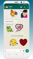 ? WeLove : love stickers (WAStickerApps) Screenshot 3